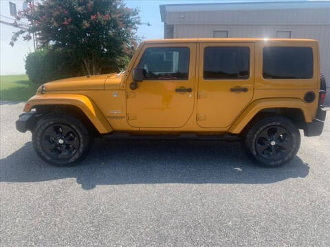 2014 Jeep Wrangler Unlimited for sale at Glen Burnie Auto Exchange in Glen Burnie MD
