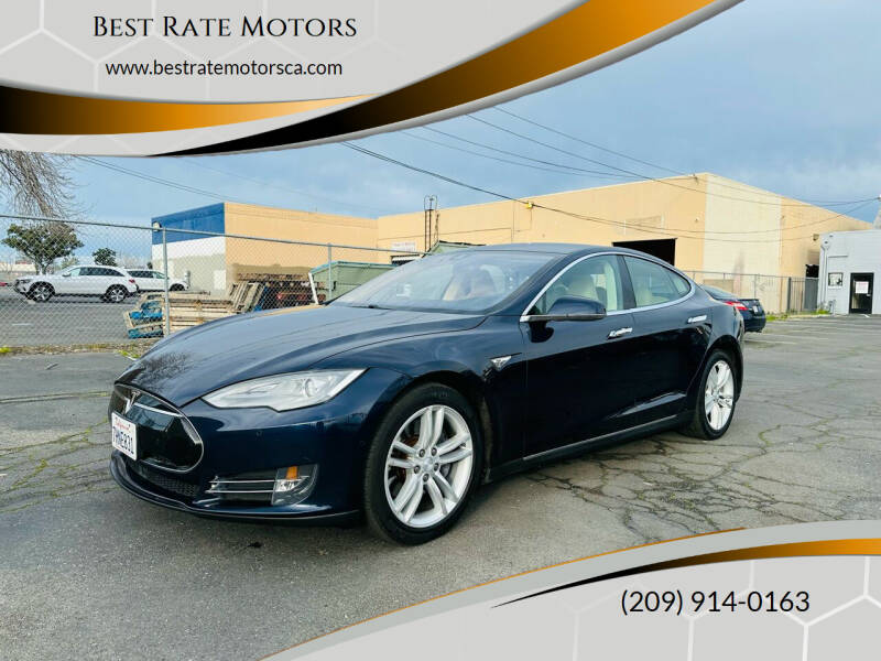 2014 Tesla Model S for sale at Best Rate Motors in Sacramento CA