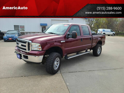 2005 Ford F-250 Super Duty for sale at AmericAuto in Des Moines IA