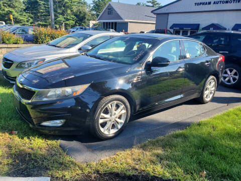 2013 Kia Optima for sale at Topham Automotive Inc. in Middleboro MA