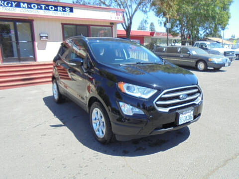 2018 Ford EcoSport for sale at Synergy Motors - Nader's Pre-owned in Santa Rosa CA