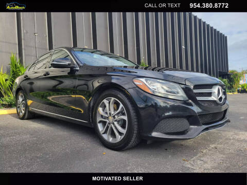 2016 Mercedes-Benz C-Class for sale at The Autoblock in Fort Lauderdale FL