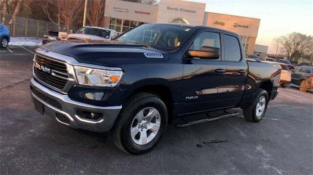 Used 2021 RAM Ram 1500 Pickup Big Horn/Lone Star with VIN 1C6RRFBG7MN514759 for sale in North Olmsted, OH