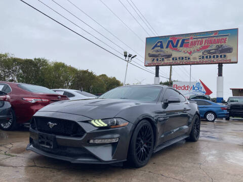 2020 Ford Mustang for sale at ANF AUTO FINANCE in Houston TX