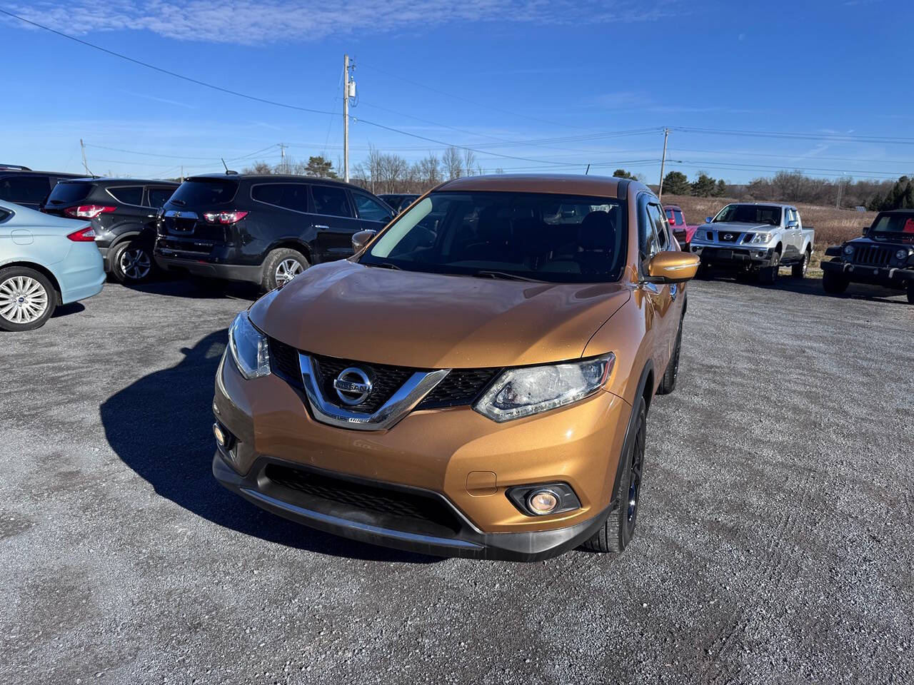 2014 Nissan Rogue for sale at Riverside Motors in Glenfield, NY