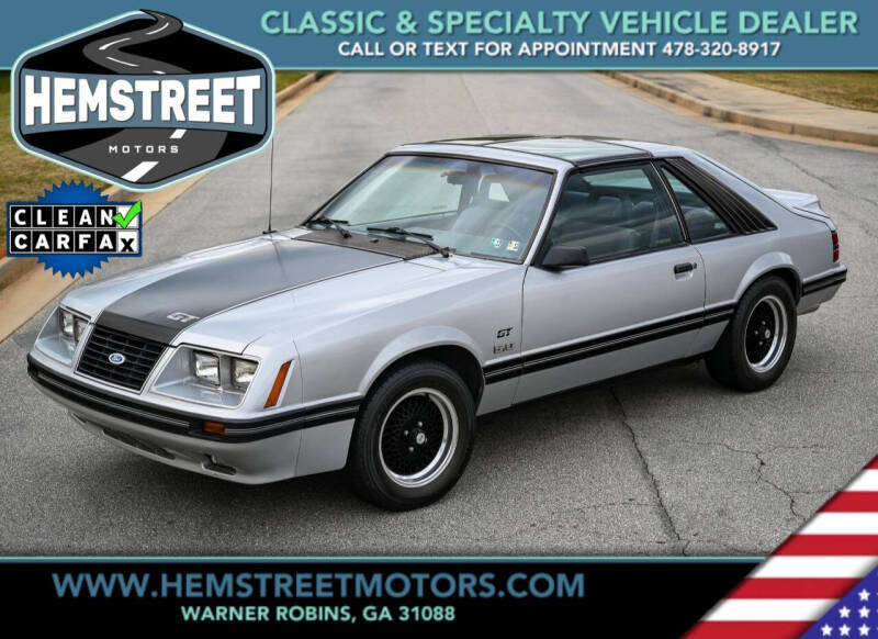 1984 Ford Mustang for sale at Hemstreet Motors in Warner Robins GA