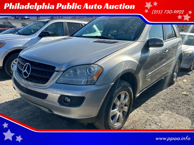 2006 Mercedes-Benz M-Class for sale at Philadelphia Public Auto Auction in Philadelphia PA