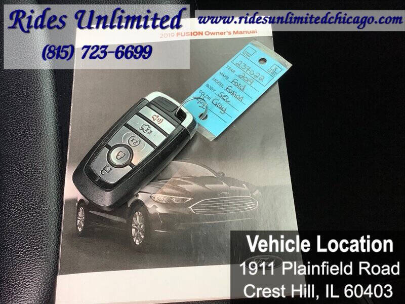 2019 Ford Fusion SEL