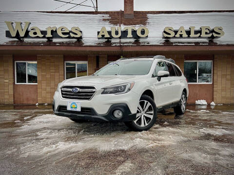 2018 Subaru Outback for sale at Wares Auto Sales INC in Traverse City MI