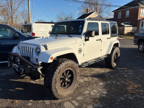 2012 Jeep Wrangler Unlimited for sale at ENFIELD STREET AUTO SALES in Enfield CT