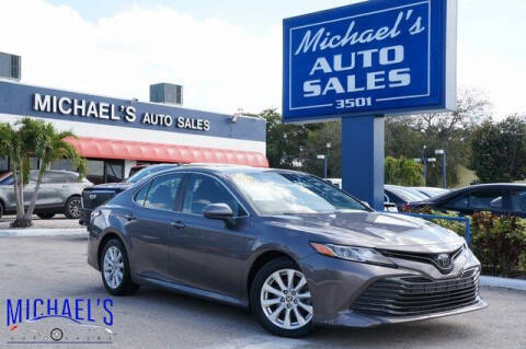 2020 Toyota Camry for sale at Michael's Auto Sales Corp in Hollywood FL