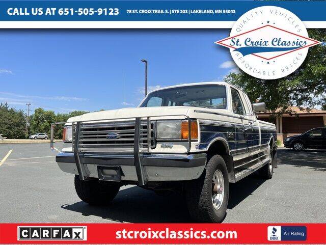 1989 Ford F-250 for sale at St. Croix Classics in Lakeland MN