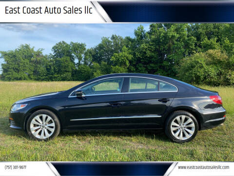 2011 Volkswagen CC for sale at East Coast Auto Sales llc in Virginia Beach VA