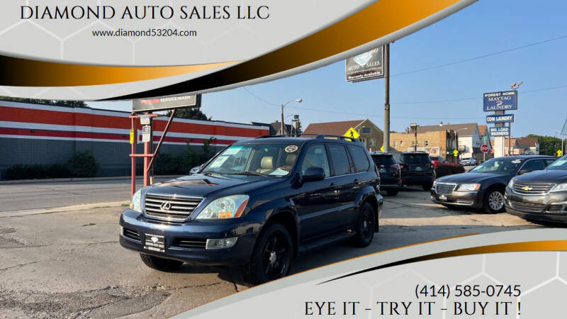 2004 Lexus GX 470 for sale at DIAMOND AUTO SALES LLC in Milwaukee WI