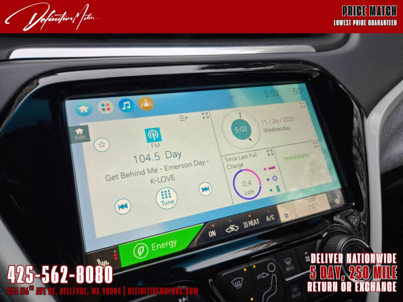 2020 Chevrolet Bolt EV Premier