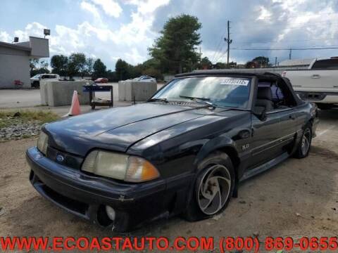 1989 Ford Mustang for sale at East Coast Auto Source Inc. in Bedford VA