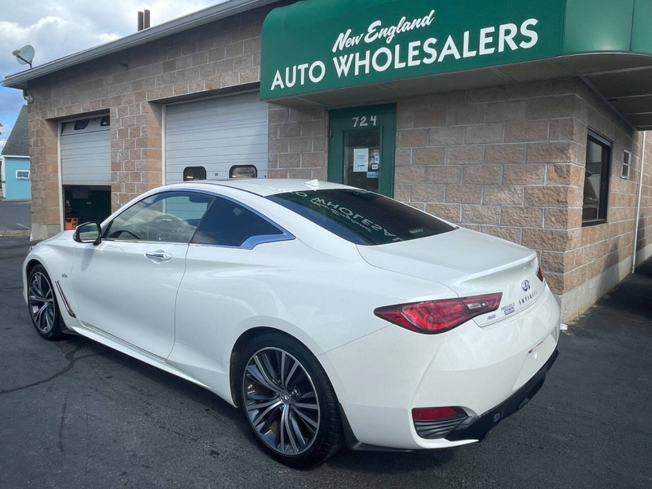 2017 INFINITI Q60 for sale at New England Wholesalers in Springfield, MA