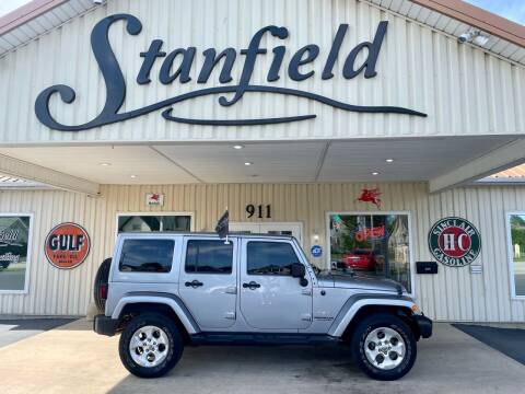 2013 Jeep Wrangler Unlimited for sale at Stanfield Auto Sales in Greenfield IN