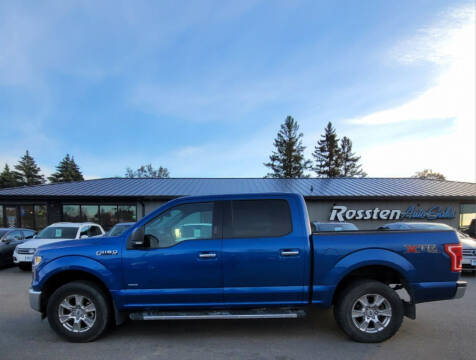 2017 Ford F-150 for sale at ROSSTEN AUTO SALES in Grand Forks ND