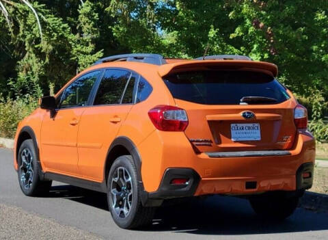 2015 Subaru XV Crosstrek for sale at CLEAR CHOICE AUTOMOTIVE in Milwaukie OR