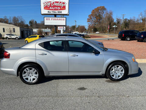 2012 Dodge Avenger for sale at Big Daddy's Auto in Winston-Salem NC