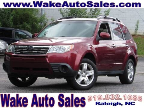 2009 Subaru Forester for sale at Wake Auto Sales Inc in Raleigh NC