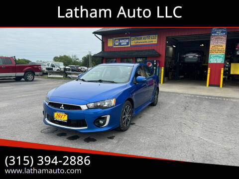 2017 Mitsubishi Lancer for sale at Latham Auto LLC in Ogdensburg NY