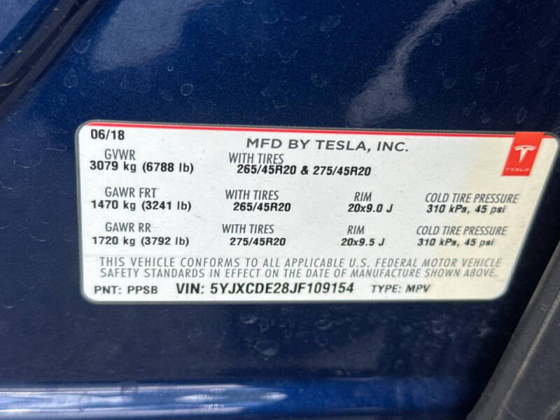 2018 Tesla Model X 100D