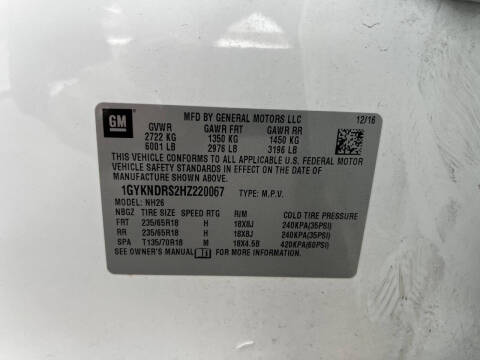 2017 Cadillac XT5 Luxury