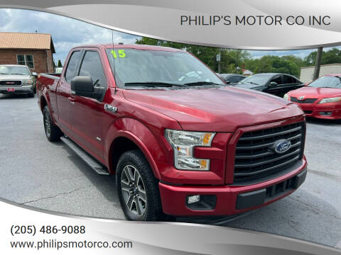 2015 Ford F-150 for sale at PHILIP'S MOTOR CO INC in Haleyville AL