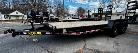 2024 NEXHAUL Equipment trailer 82x20 for sale at Trailer Liquidation Direct in Lexington NC