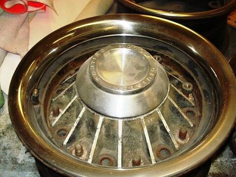 1967 Pontiac 8 LUG Wheels... for sale at Black Tie Classics in Stratford NJ