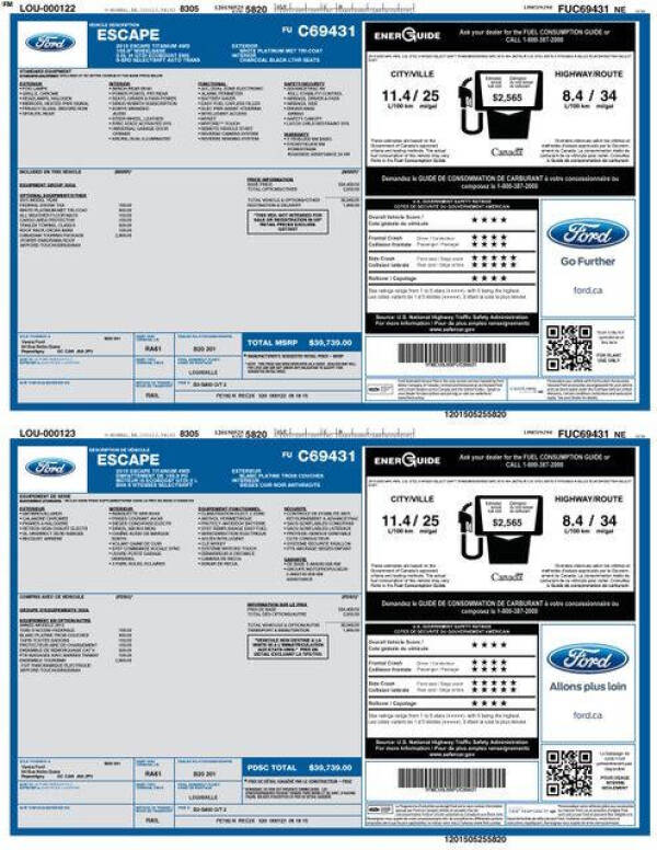 2015 Ford Escape Titanium