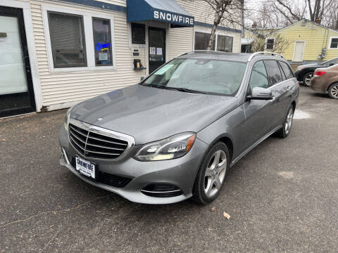 2015 Mercedes-Benz E-Class for sale at Snowfire Auto in Waterbury VT