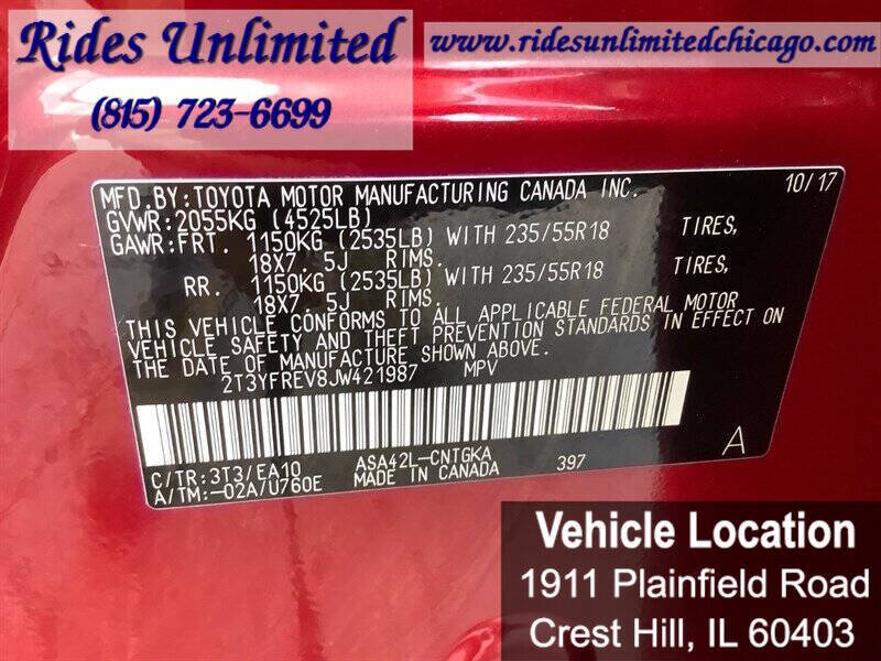 2018 Toyota RAV4 Limited