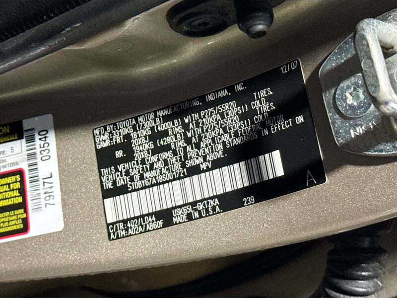 2008 Toyota Sequoia Platinum