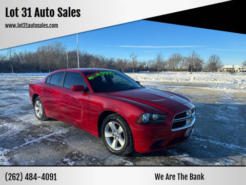 2011 Dodge Charger for sale at Lot 31 Auto Sales in Kenosha WI