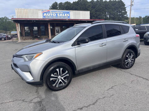 2018 Toyota RAV4 for sale at Greenbrier Auto Sales in Greenbrier AR