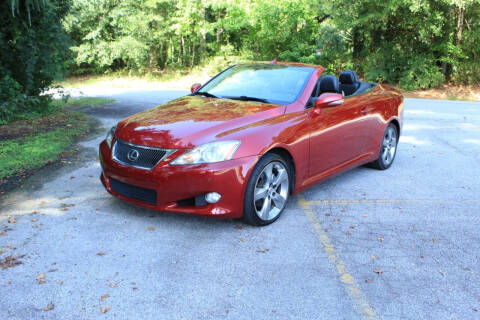 2010 Lexus IS 250C for sale at Wallace & Kelley Auto Brokers in Douglasville GA