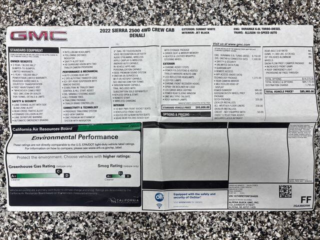 2022 GMC Sierra 2500HD