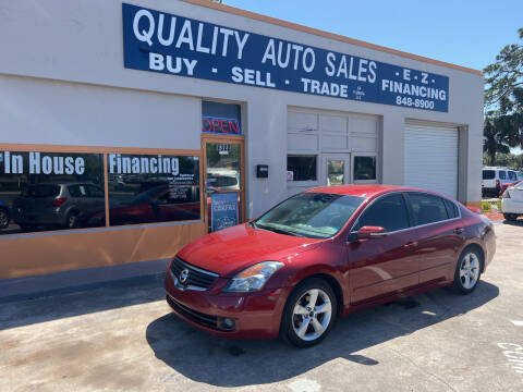 2007 Nissan Altima for sale at QUALITY AUTO SALES OF FLORIDA in New Port Richey FL