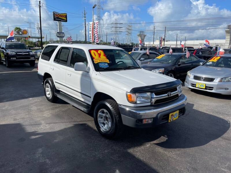 2002 Toyota 4Runner for sale at Texas 1 Auto Finance in Kemah TX
