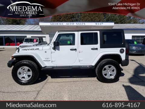 2016 Jeep Wrangler Unlimited for sale at Miedema Auto Sales in Allendale MI
