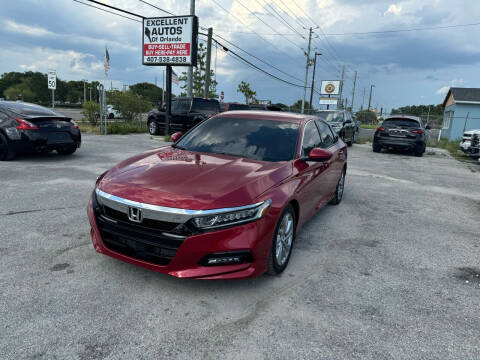 2019 Honda Accord for sale at Excellent Autos of Orlando in Orlando FL