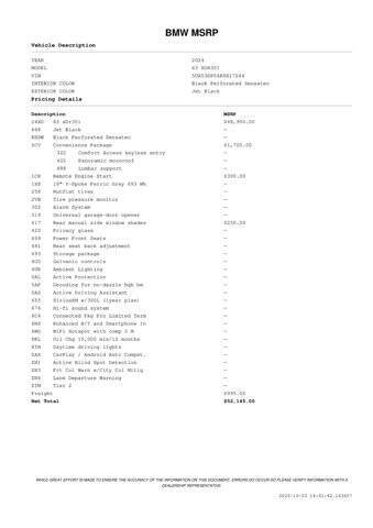 2024 BMW X3 xDrive30i