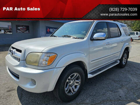 2007 Toyota Sequoia for sale at PAR Auto Sales in Granite Falls NC