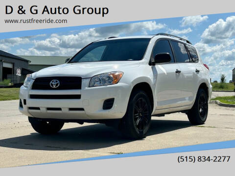 2012 Toyota RAV4 for sale at D & G Auto Group in De Soto IA