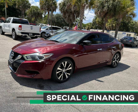 2018 Nissan Maxima for sale at ROYALTON MOTORS in Plantation FL