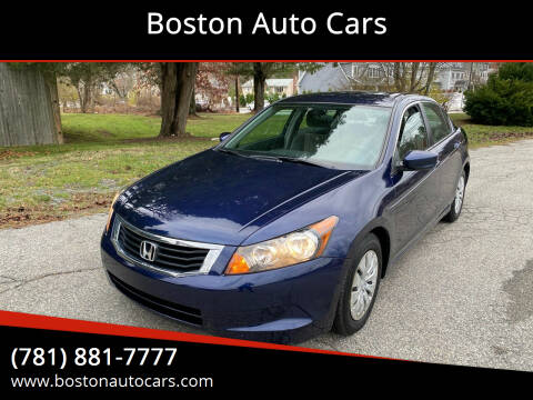 2009 Honda Accord for sale at Boston Auto Cars in Dedham MA