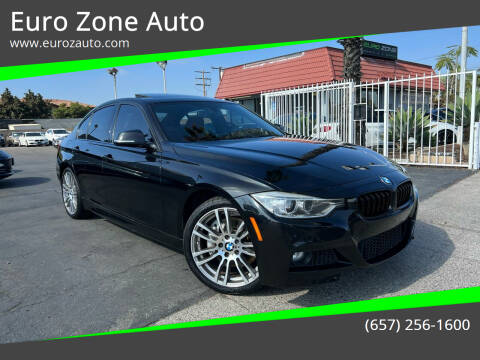 2015 BMW 3 Series for sale at Euro Zone Auto in Stanton CA